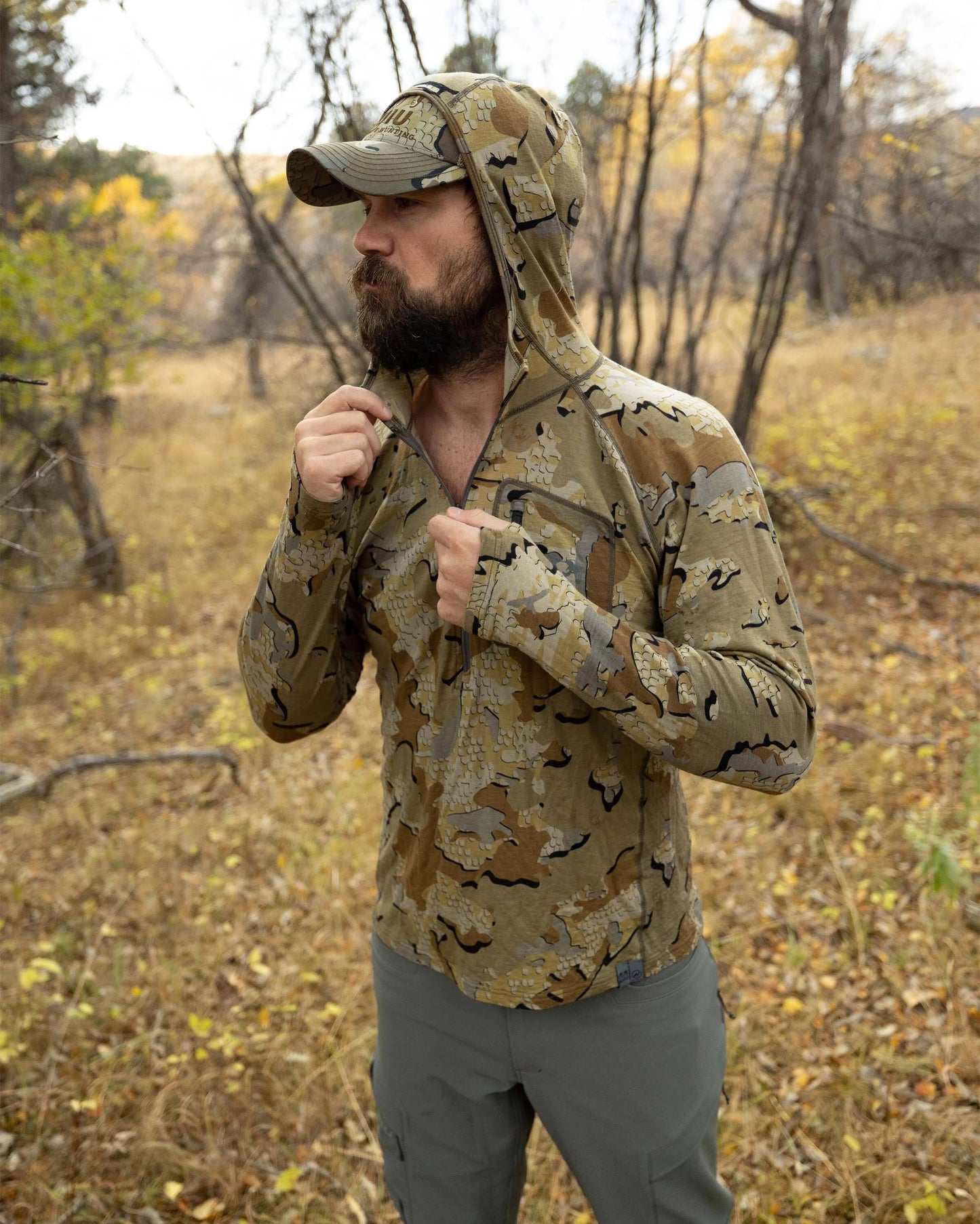 ULTRA Merino 145 Zip-T Hunting Hoodie | Vias