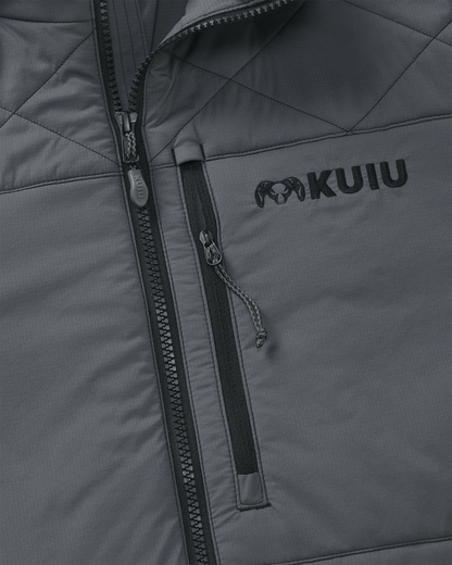 Outlet Granby Hooded Jacket | Gunmetal