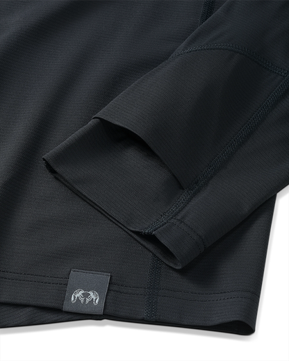 Vital S1 Long Sleeve Crew | Black