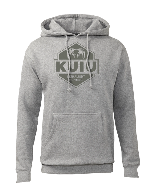 Outlet KUIU Badge Hoodie | Heather Grey