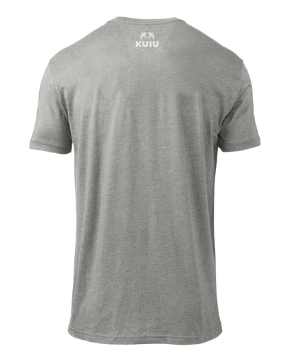 KUIU Box Logo T-Shirt | Heather Grey
