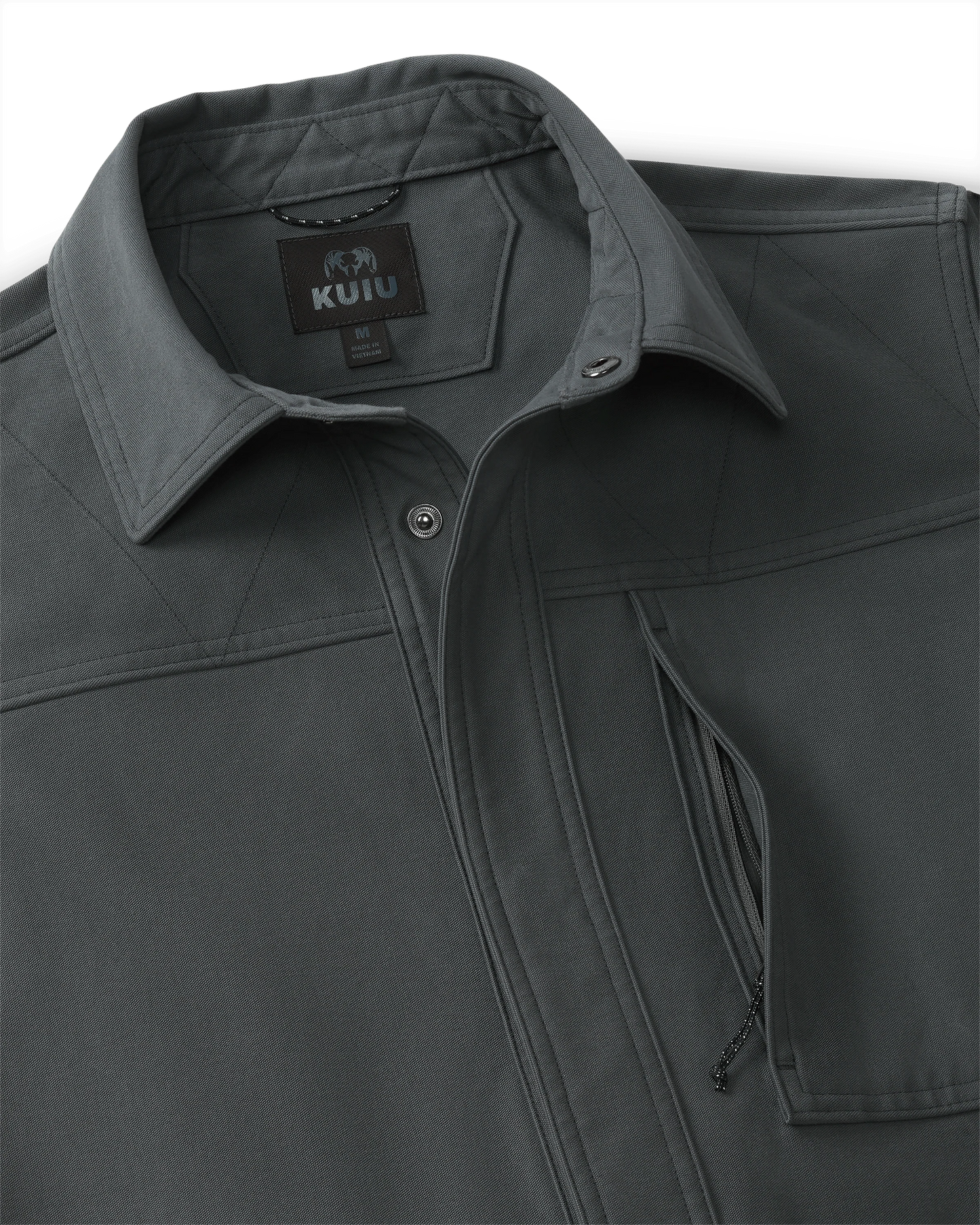 Outlet Brawley Canvas Jacket | Gunmetal