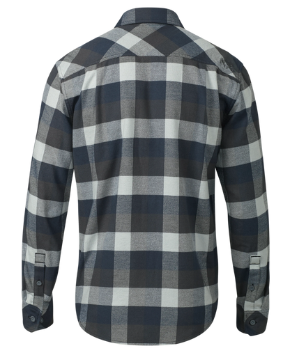 Field Flannel Shirt | Steel Blue Trio