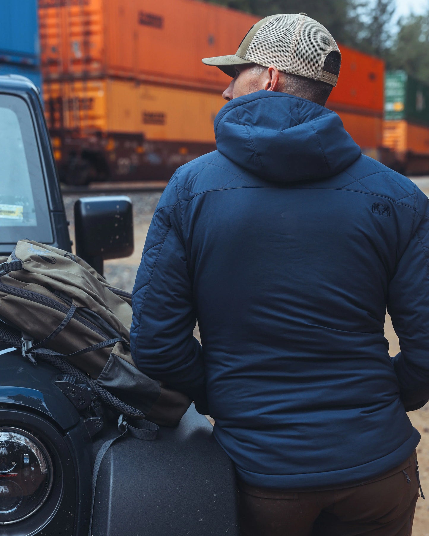Outlet Granby Hooded Jacket | Gunmetal
