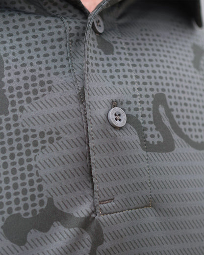 KUIU Performance Polo | Heather Resin