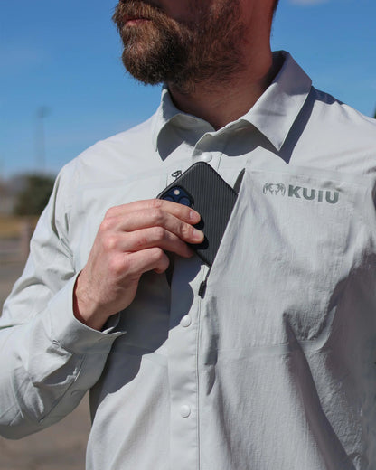 Outlet Salton LS Shirt | Slate