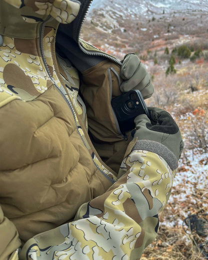 Axis Thermal Hybrid Hooded Jacket | Valo