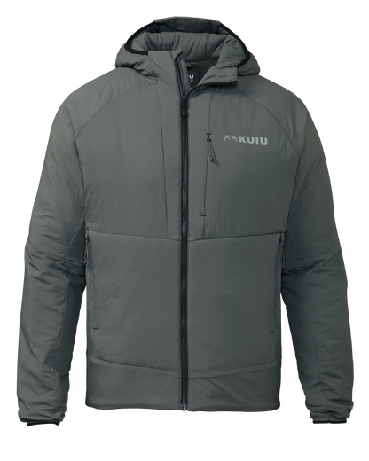 Kenai Hooded Jacket | Gunmetal