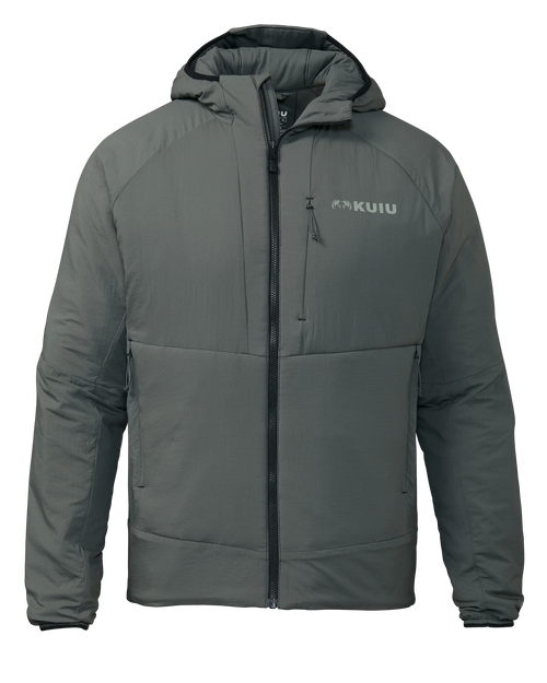 Kenai Hooded Jacket | Gunmetal
