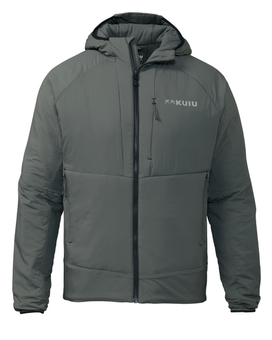 Kenai Hooded Jacket | Gunmetal