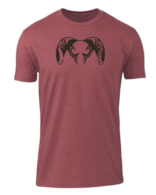 KUIU Engraved Ram T-Shirt | Cardinal