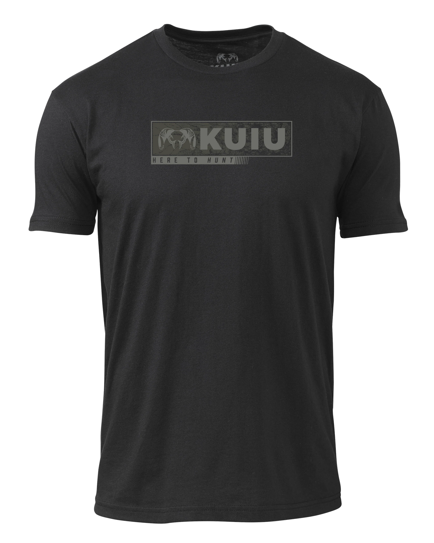 KUIU Here to Hunt Gritstone T-Shirt | Black