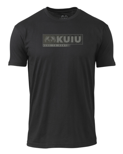 KUIU Here to Hunt Gritstone T-Shirt | Black