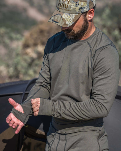 Vital S3 Long Sleeve Crew | Ash
