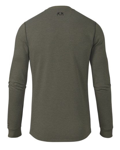 Canyon Waffle Henley | Ash Heather