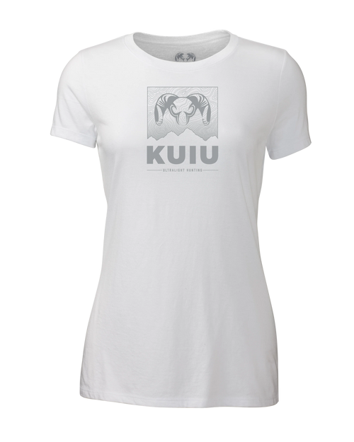 Women's Topo Mountain T-Shirt | White