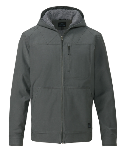 Brawley Hooded Fleece Jacket | Gunmetal