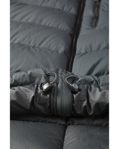 Super Down PRO Hooded Jacket | Gunmetal