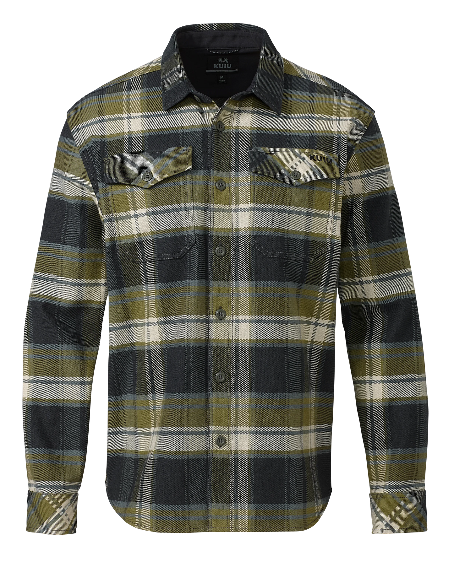 Flannel Heavyweight Shirt | Verde Check Plaid