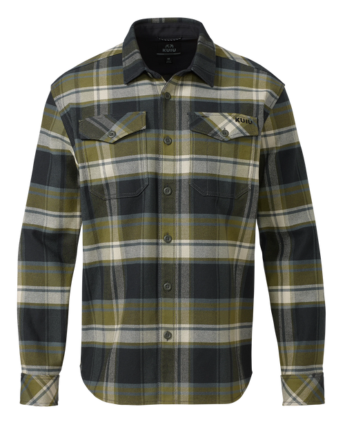 Flannel Heavyweight Shirt | Verde Check Plaid