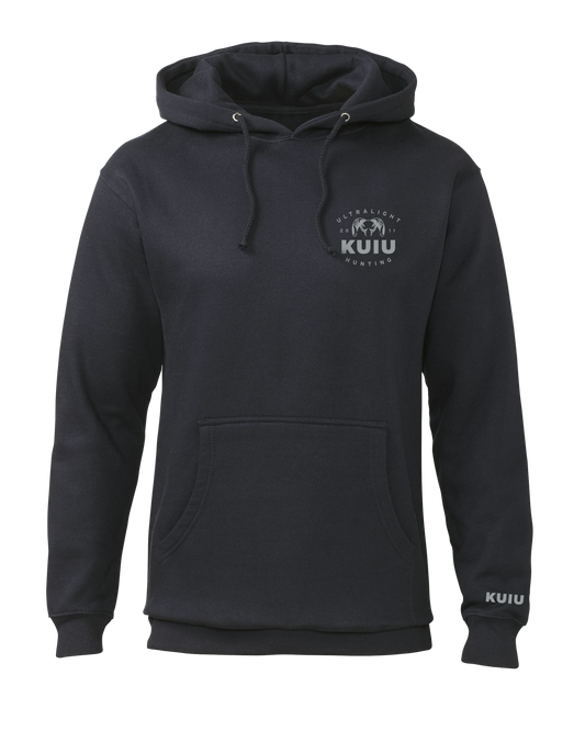 KUIU Ultralight Chest Logo Hoodie | Navy