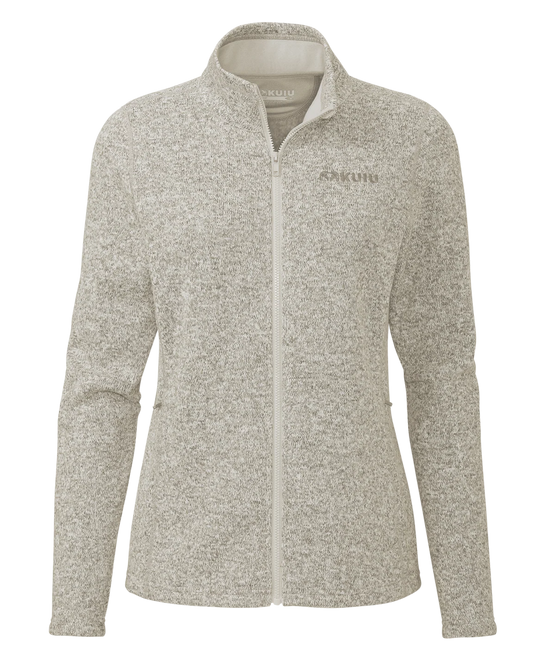 Women's Base Camp Full Zip Sweater | Woodsmoke Heather
