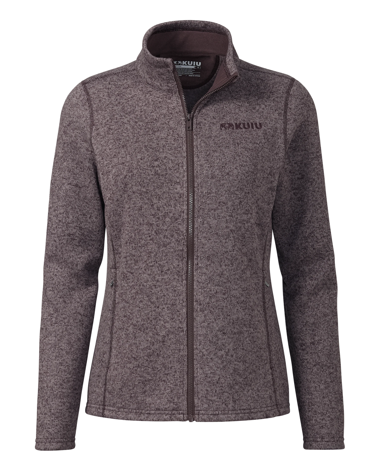 Women's Base Camp Full Zip Sweater | Dusk Heather