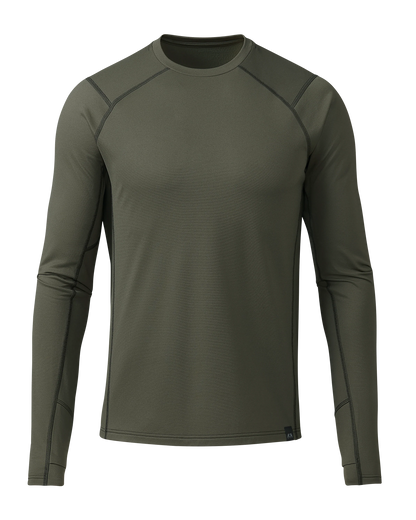 Vital S3 Long Sleeve Crew | Ash