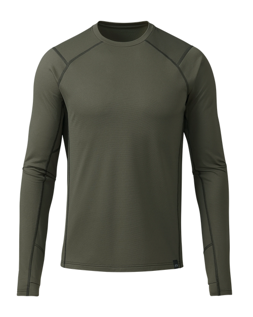 Vital S3 Long Sleeve Crew | Ash