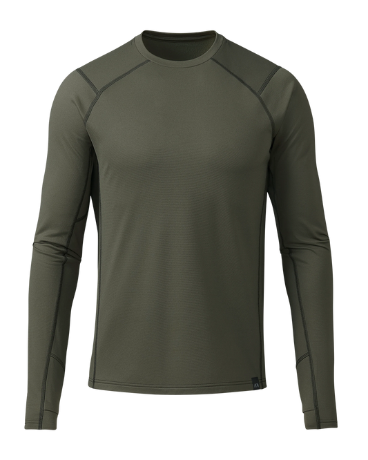 Vital S3 Long Sleeve Crew | Ash