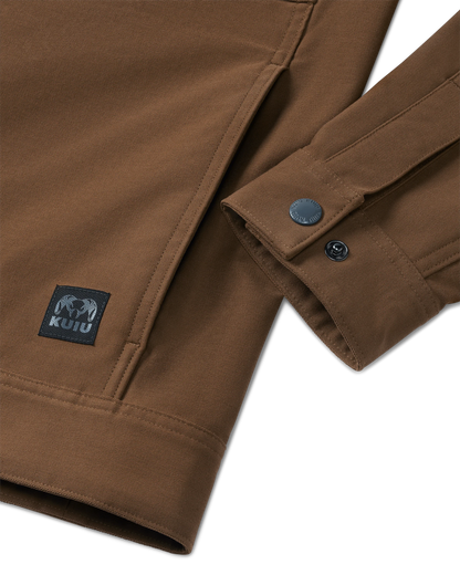 Outlet Brawley Canvas Jacket | Saddle