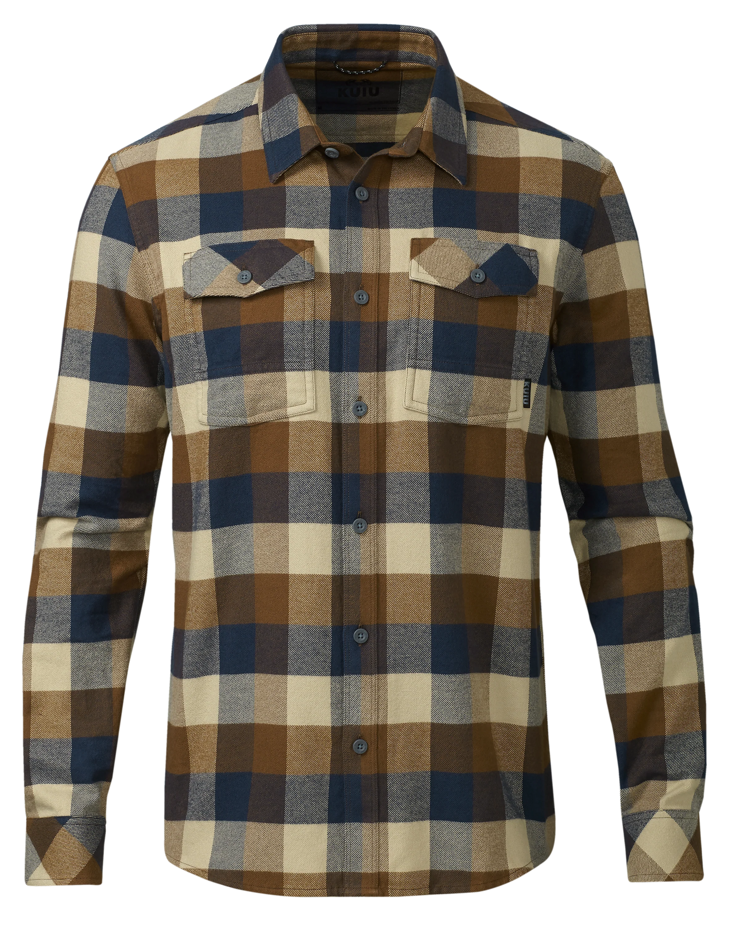 Field Flannel Shirt | Saddle Trio