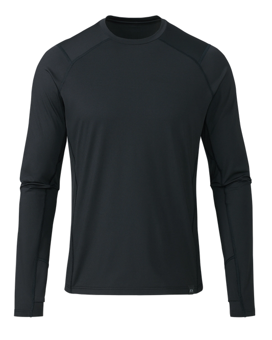 Vital S2 Long Sleeve Crew | Black