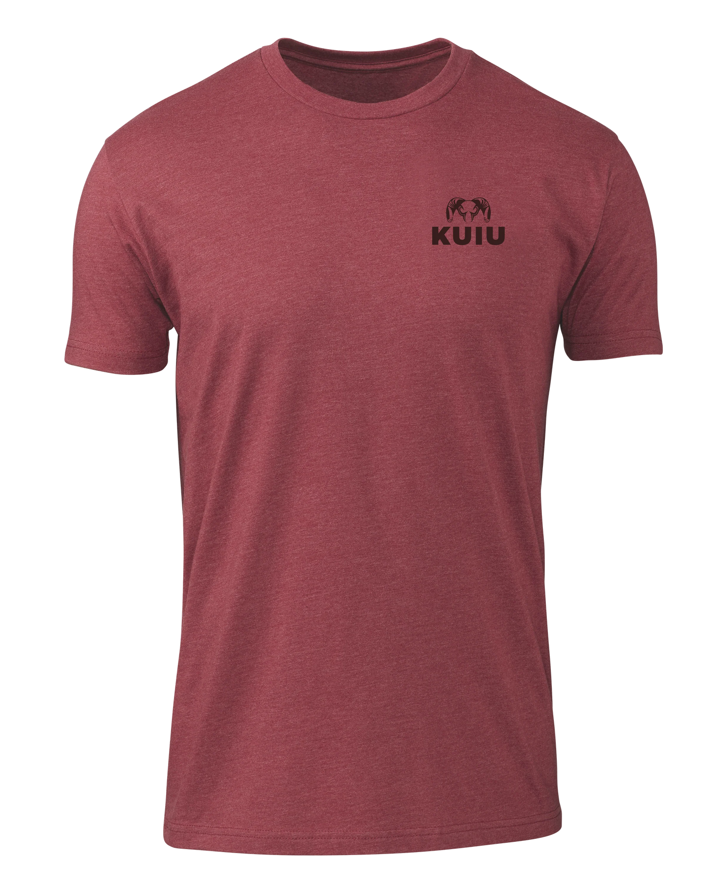 KUIU Solid Flag Fade T-Shirt | Cardinal