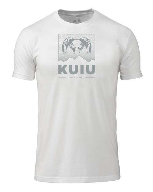 KUIU Topo Mountain T-Shirt | White