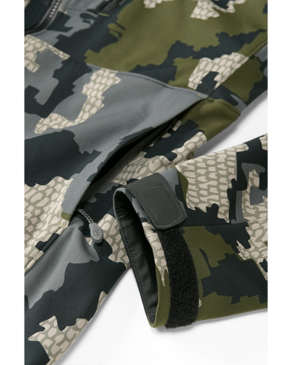 Axis Hybrid Hooded Jacket | Verde