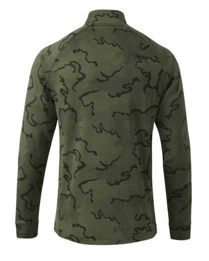 Outlet Ridgepoint Fleece Zip-T | Olive Tonal
