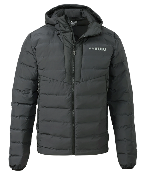 Elements Hooded Jacket | Gunmetal