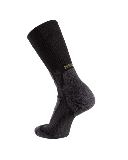 StrongWool Hybrid Crew Sock 3-Pair Pack | Grey Green