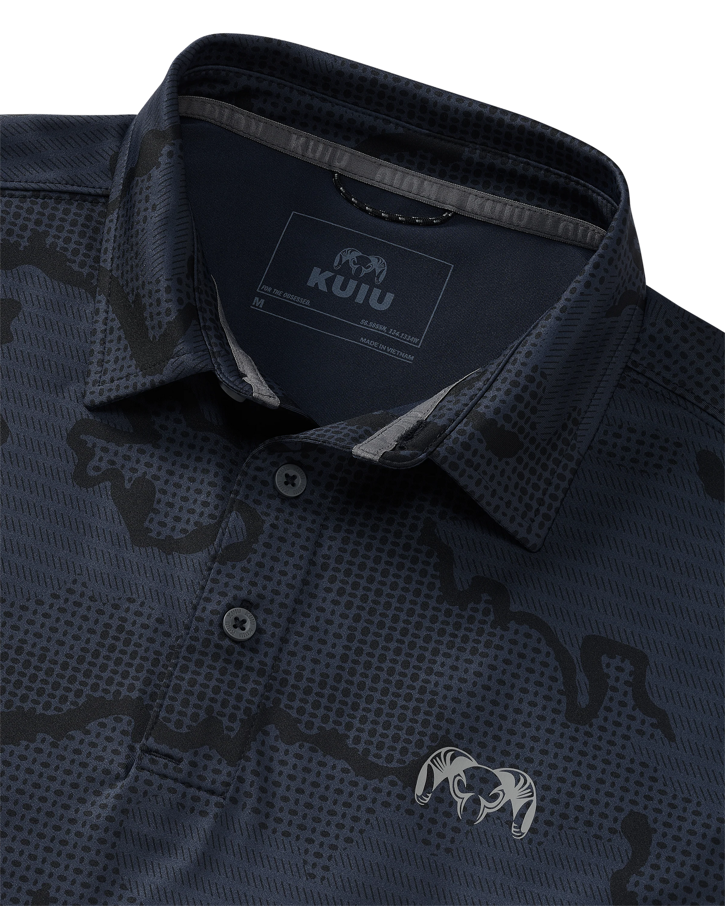 KUIU Performance Polo | Steel Blue Tonal