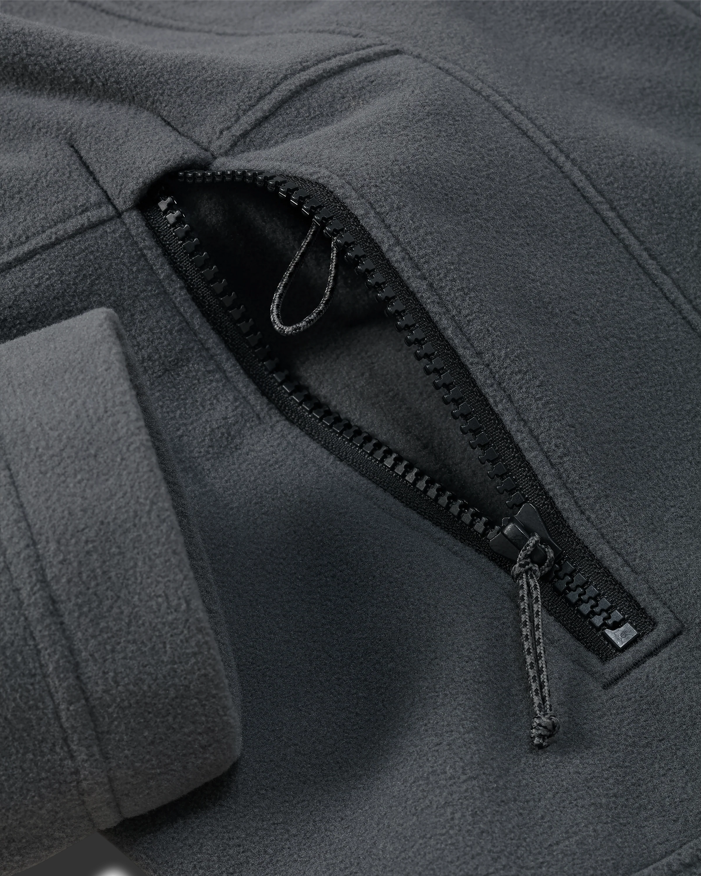 Women's Border Fleece Full Zip | Gunmetal