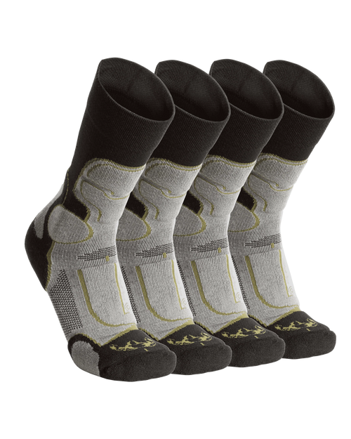 ULTRA Merino Crew Sock 4-Pair Pack | Grey Green