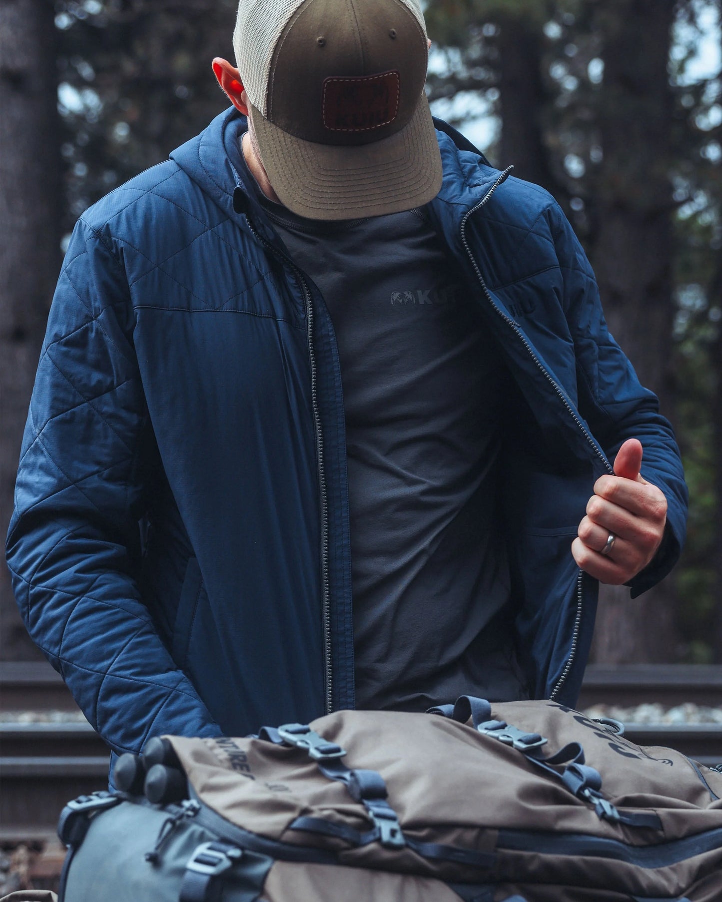 Outlet Granby Hooded Jacket | Bourbon
