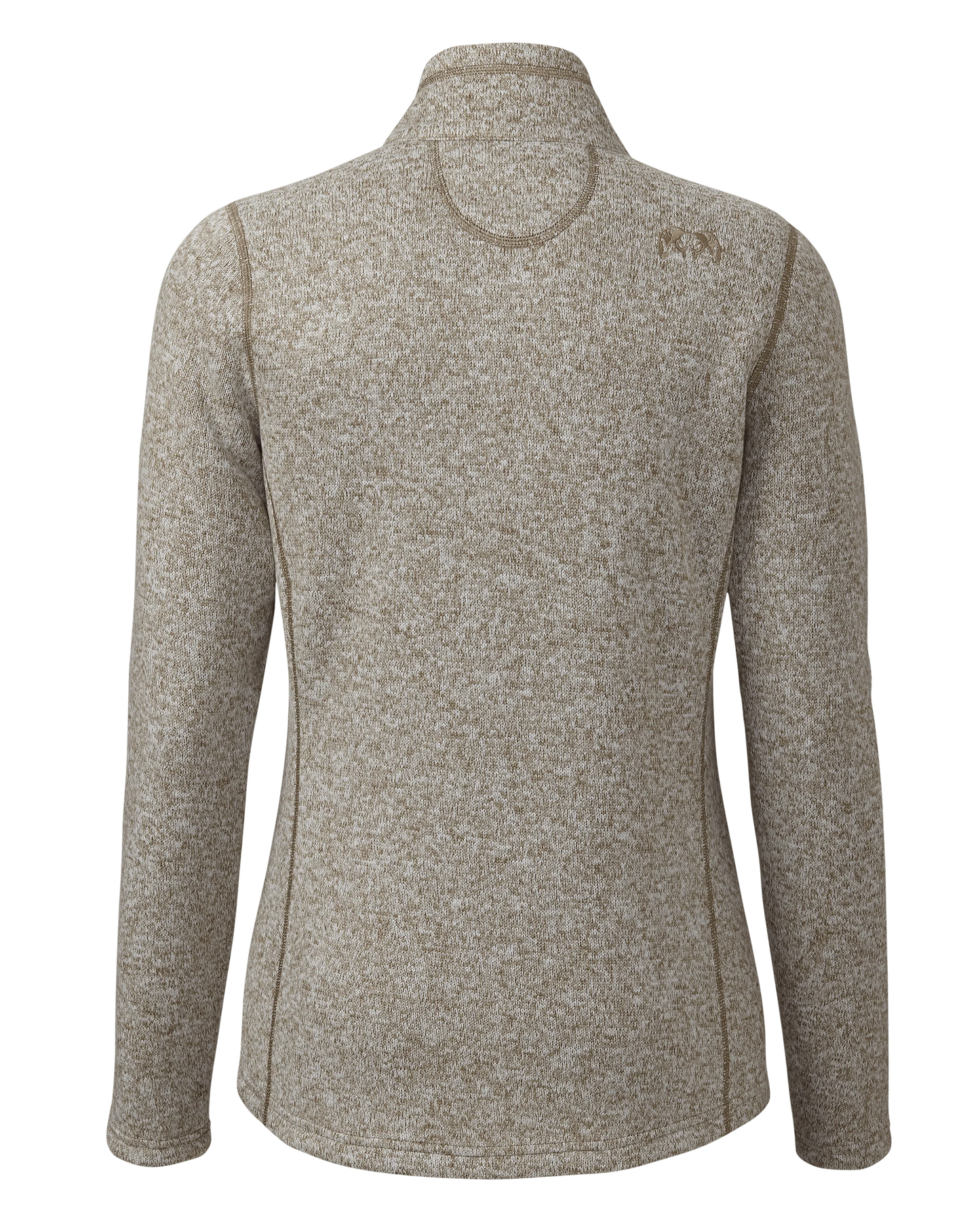 Women's Base Camp Full Zip Sweater | Khaki White Heather