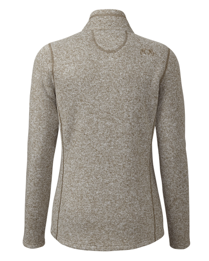 Women's Base Camp Full Zip Sweater | Khaki White Heather