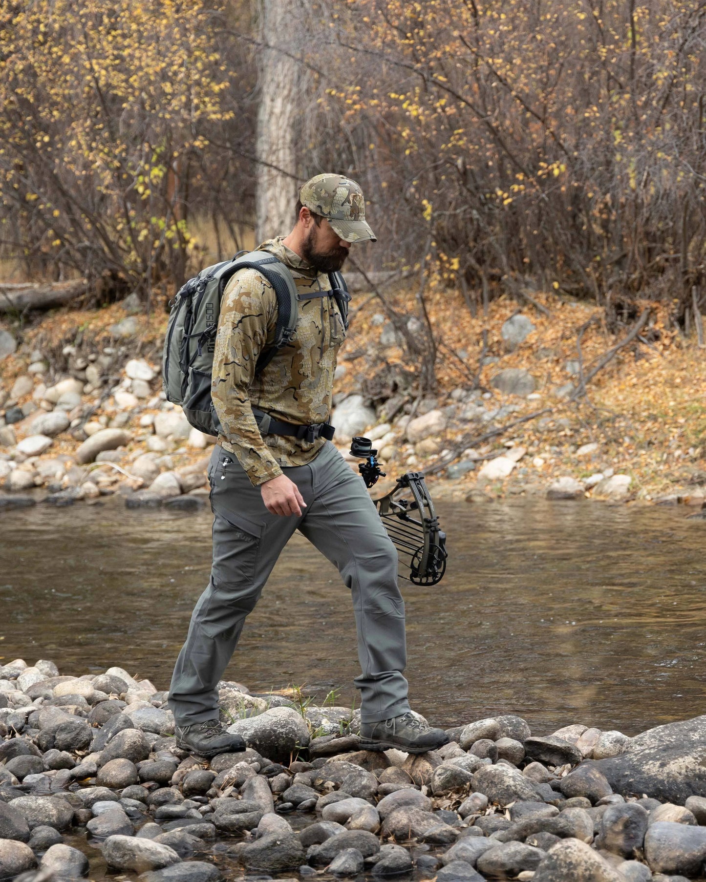 ULTRA Merino 145 Zip-T Hunting Hoodie | Ash