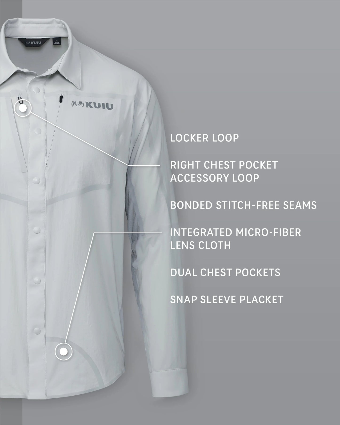 Outlet Salton LS Shirt | Lunar