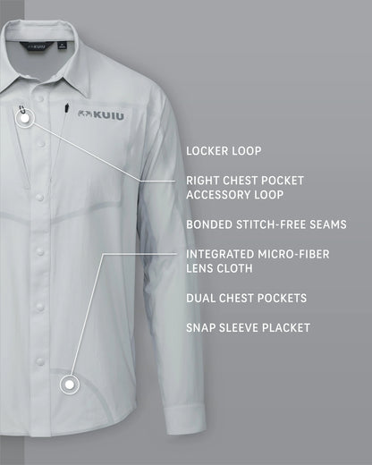 Outlet Salton LS Shirt | Lunar