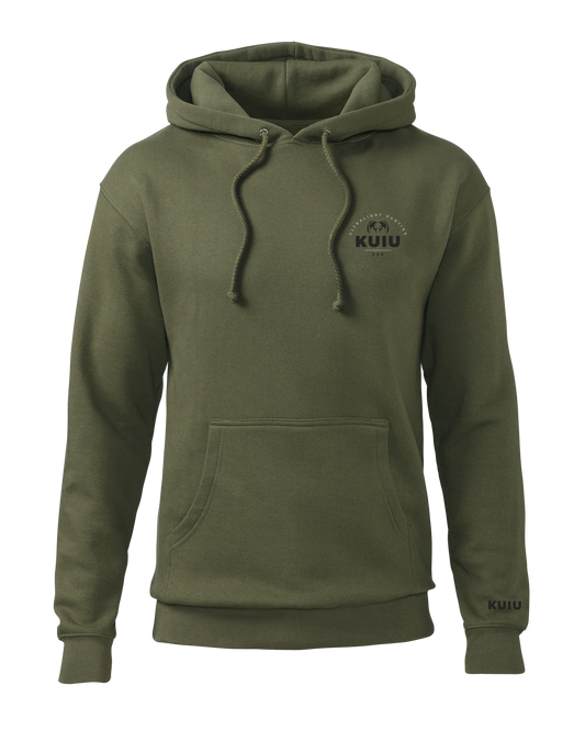 Outlet KUIU Stacked Chest Logo Hoodie | Army
