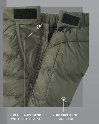Super Down LT Pant | Ash